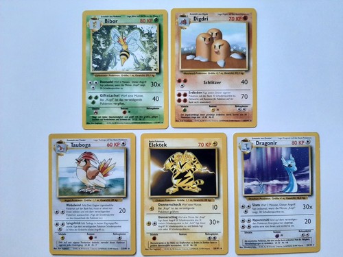 Pokémon base set - deutsch,