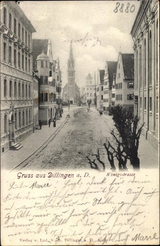 Dillingen der donau - dillingen, an