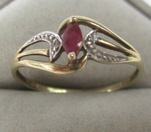 Eleganter 333er gold ring mit - ring,