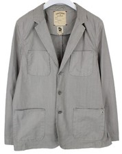 John Varvatos X Converse Blazer Herren ~XL* Einreihig Gestreift Ungefuttert