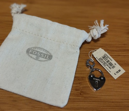 Fossil herz anhänger charm - fossil,