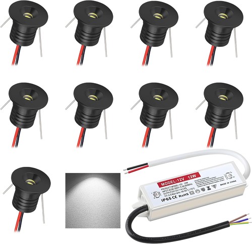 Led einbaustrahler 12v mini - einbaustrahler, 1w