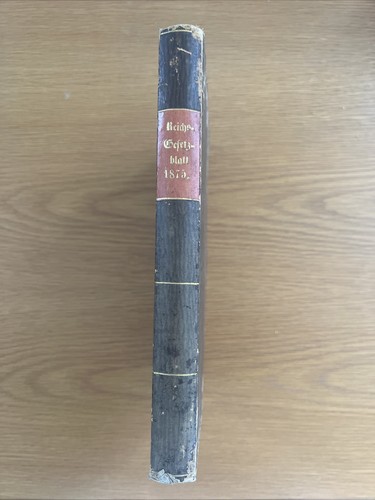 Reichsgesetzblatt 1875