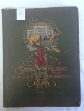 altes Buch Sang und Klang im