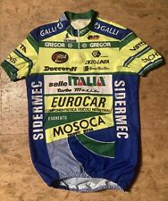 Vintage Bike Trikot Sidermec Daccordi Galli Selle Italia Eurocar Mosoca Sachs