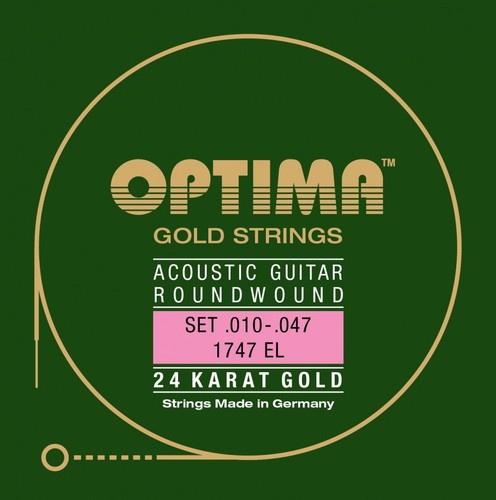 Optima 24k gold strings - optima,