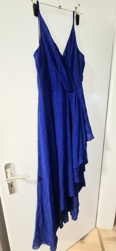 Abendkleid blau lang mit - abendkleid,