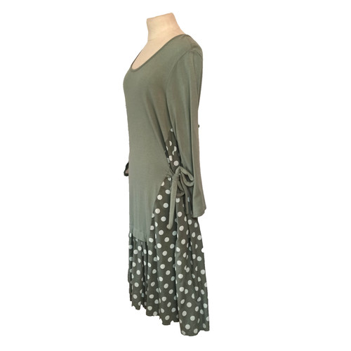 Kleid damen midi oliv - damen,