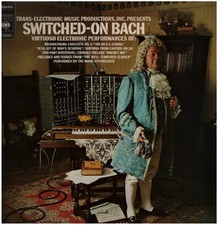 Walter Carlos Switched-On Bach CBS Vinyl LP