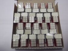 RFT Drehschalter Miniatur Schalter 3 Stück DDR mit 3 Schaltmodulen  Rot