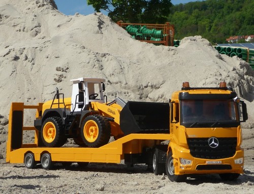 2er set tieflader lkw - tieflader,