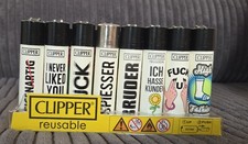 Clipper Feuerzeug Sammlung mit