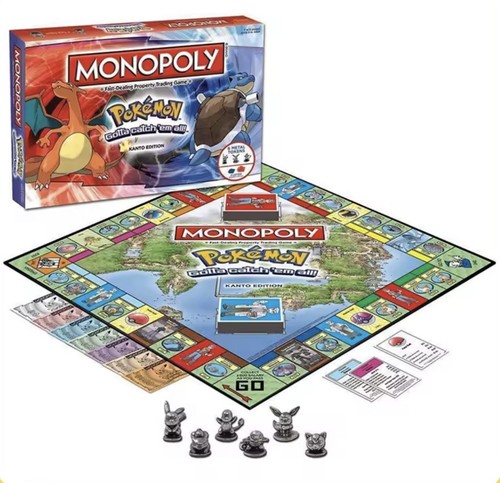 Monopoly pokemon kanto - monopoly,