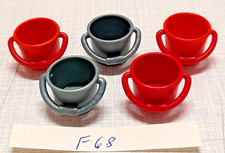 Playmobil 5 Eimer City Transport Feuerwehr Bauernhof Polizei (F68)