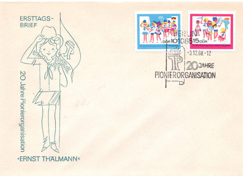 Fdc 1968 1432 1433 - 1968,