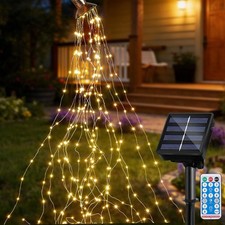 Solar lichterkette 200 led - solar, 8
