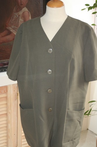 Olivgrüne blusen jacke 22 - olivgrüne, gr.