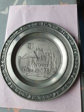 Zinnteller Ansicht NEUSS, von ZINN BECKER, 93% ZINN