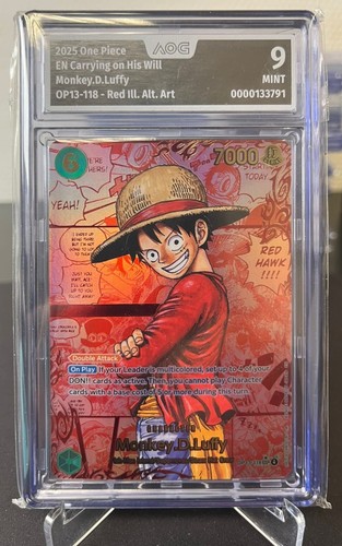 Monkey luffy op13 - op13-118, red