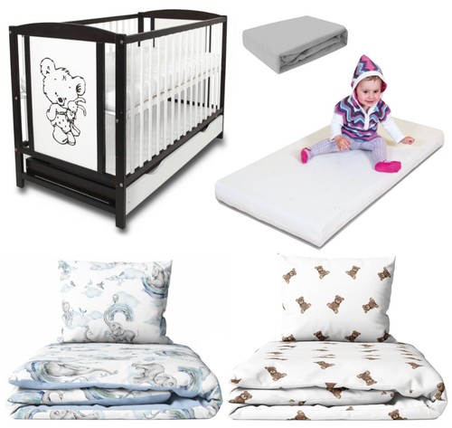 Babybett gitterbett wenge - babybett,