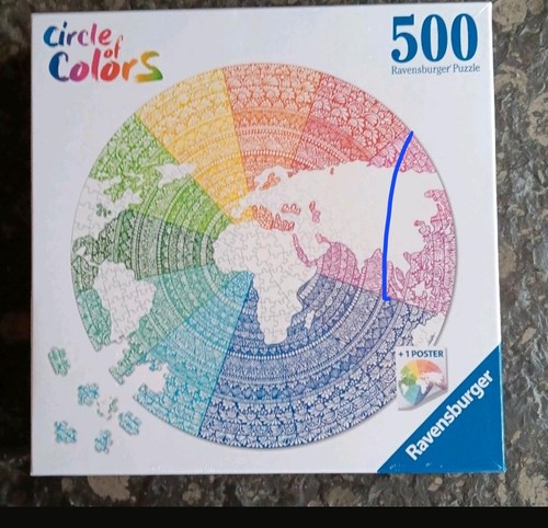 Ravensburger puzzle circle - puzzle,
