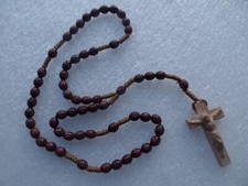 Rosenkranz Holz Röschenperlen