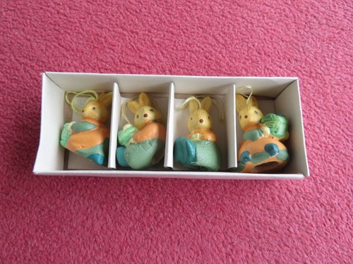 Vintage kleine osterhasen - vintage,