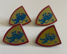 Lego 4 x 3846p4g Schild Löwen