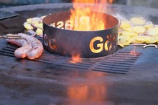 Wokaufsatz für Feuerplatte / Plancha / Grillplatte