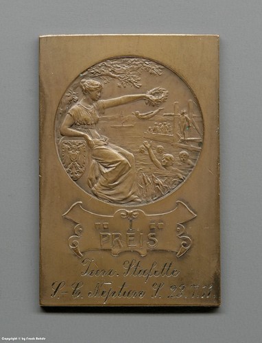 Bronze plakette i preis - plakette,