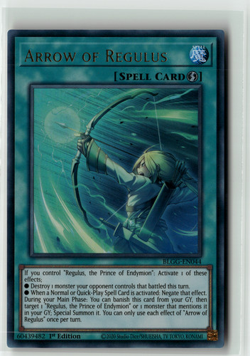 Regulus arrow ultra - yu-gi-oh!,