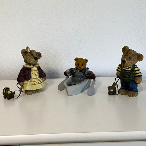 Teddybär figuren set 3er - 3er,