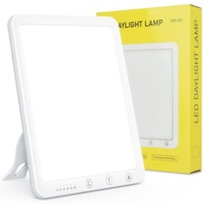 SAD Tageslichtlampe 10000LUX LED Lampe Lichttherapie Dimmbar Timer tageslicht...