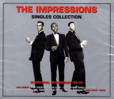 The Impressions ft. Jerry Butler – Singles Collection '58-'62 (2 CD-Set) Neu/OVP