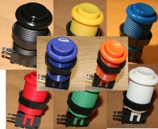 Arcade Taster Nr. 1 Jamma Mame Aktionstaster Neu Automat Button DIY