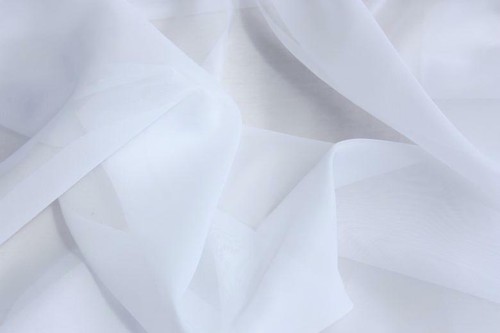 Voile uni weiß 300cm - uni,