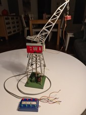 Märklin Drehkran 7051 Ferngesteuerter Kran mit Magnet Spur HO für Bastler