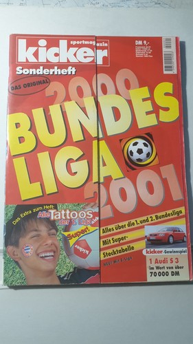 Kicker sonderheft 2000 2001 - kicker,