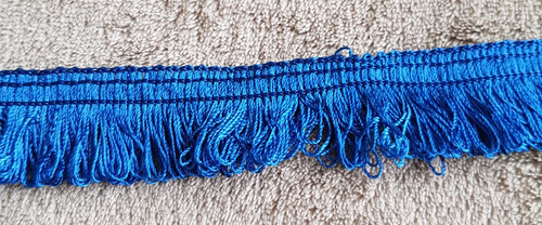 Blaue fransen borte - borte, /