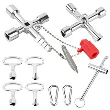 9 Pack Universal Key Faucet