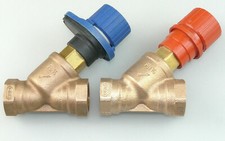 2x HONEYWELL KOMBI 3 PLUS STRANGABSPERRVENTIL 1 1/2" ZOLL DN40 FREISTROMVENTIL