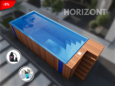 Freistehender Pool 7x2,7 | GFK