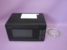 SHARP YC-MG02E-B Mikrowelle mit Grill / Grillrost 800W 20L, 11 Programme schwarz