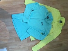 Doppelpack!Fleecepullover Jack Wolfskin, Gr. S, TopZustand, Bequem, Gelb&Türkis