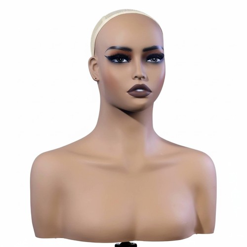Pvc mannequin head hautfarben - mannequin,