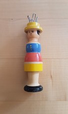 Strickliesl gelber Hut, alt