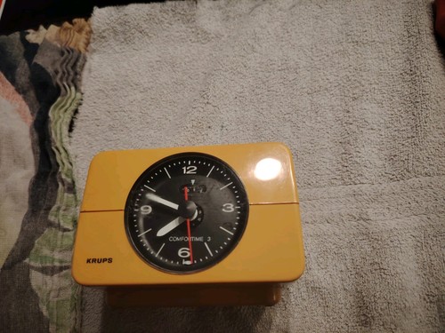 Krups wecker type 672 - 672, gelb