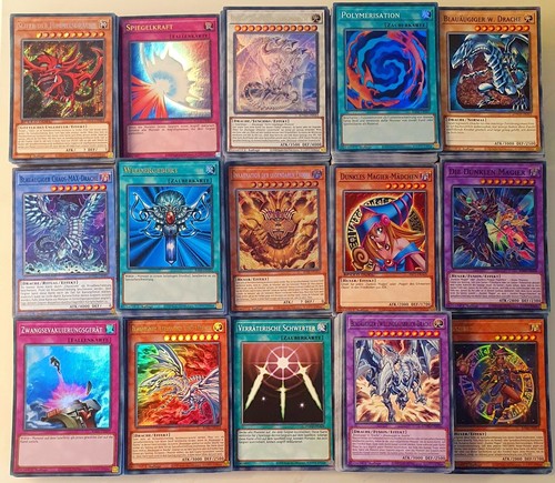 50 karten sammlung - yu-gi-oh!,
