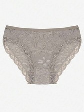 Baumwollslips mit Spitze vorne