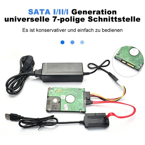 Adapter usb auf - adapter, ide